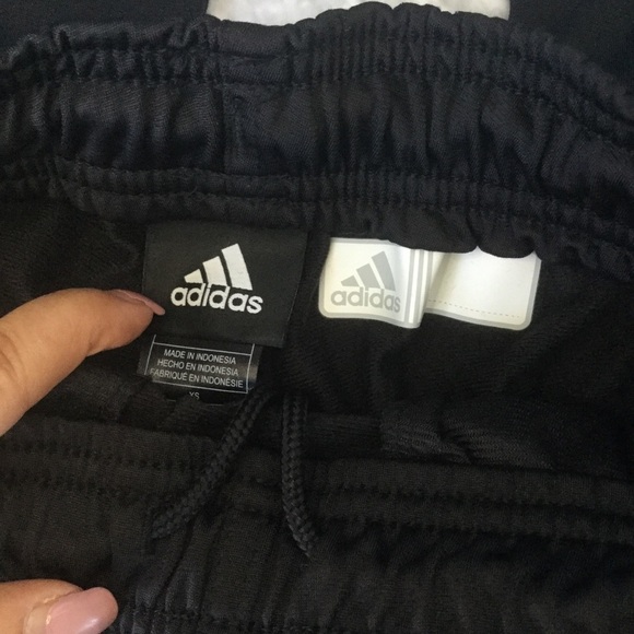 Mens Adidas Black White - Picture 4 of 7